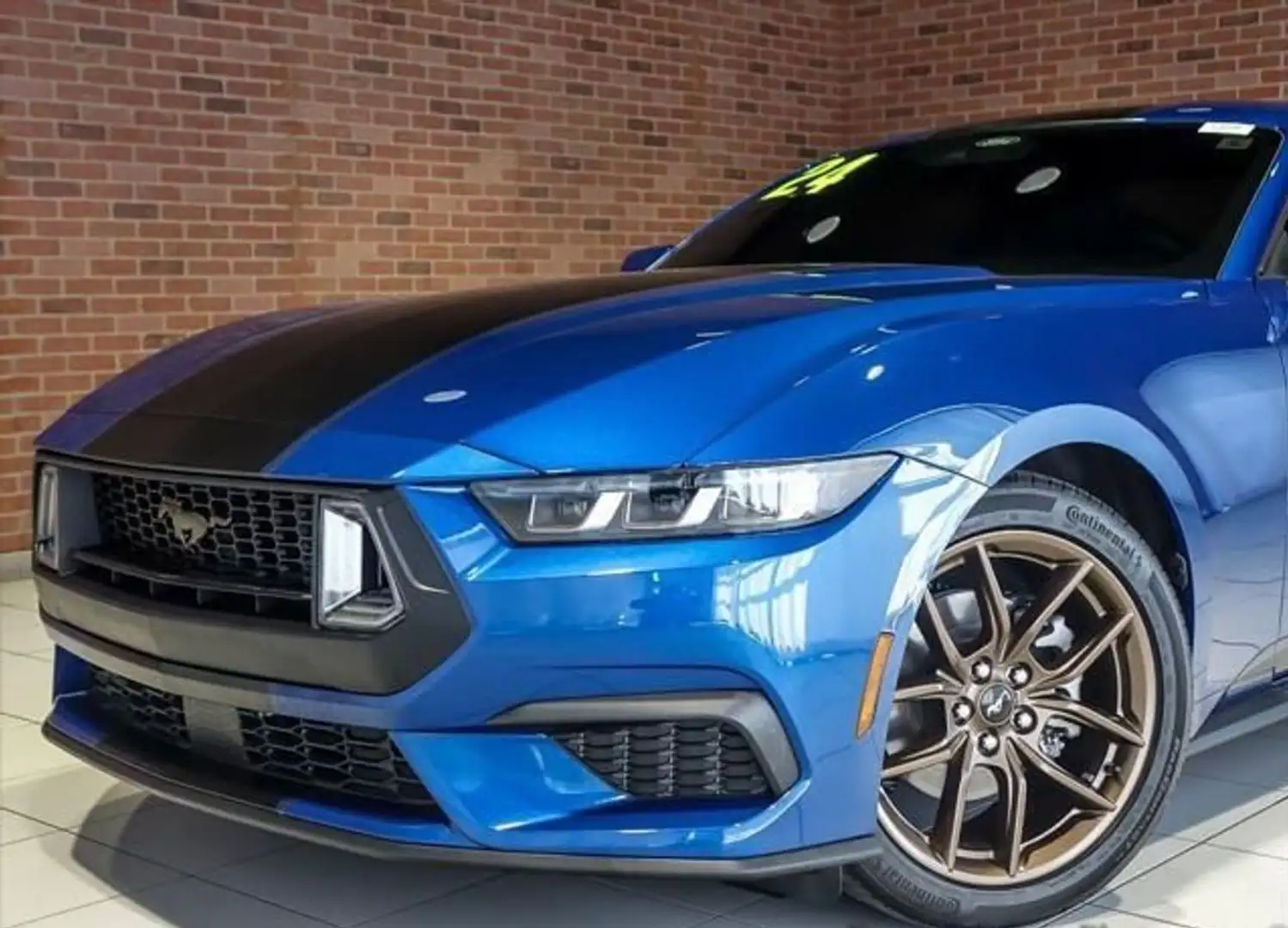 Ford Mustang Ecoboost Premium 2024 Azul - 2