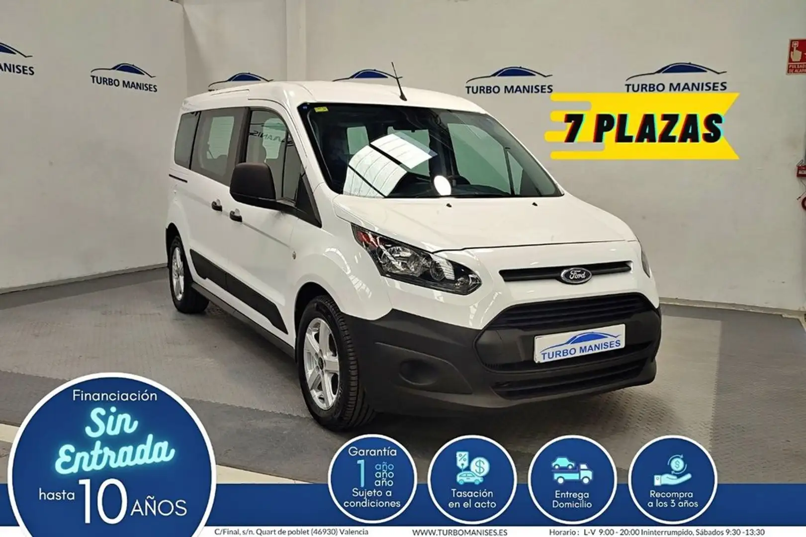 Ford Transit Connect Kombi 1.5 TDCi 74kW Ambient 220 L1 (M1) Blanc - 1