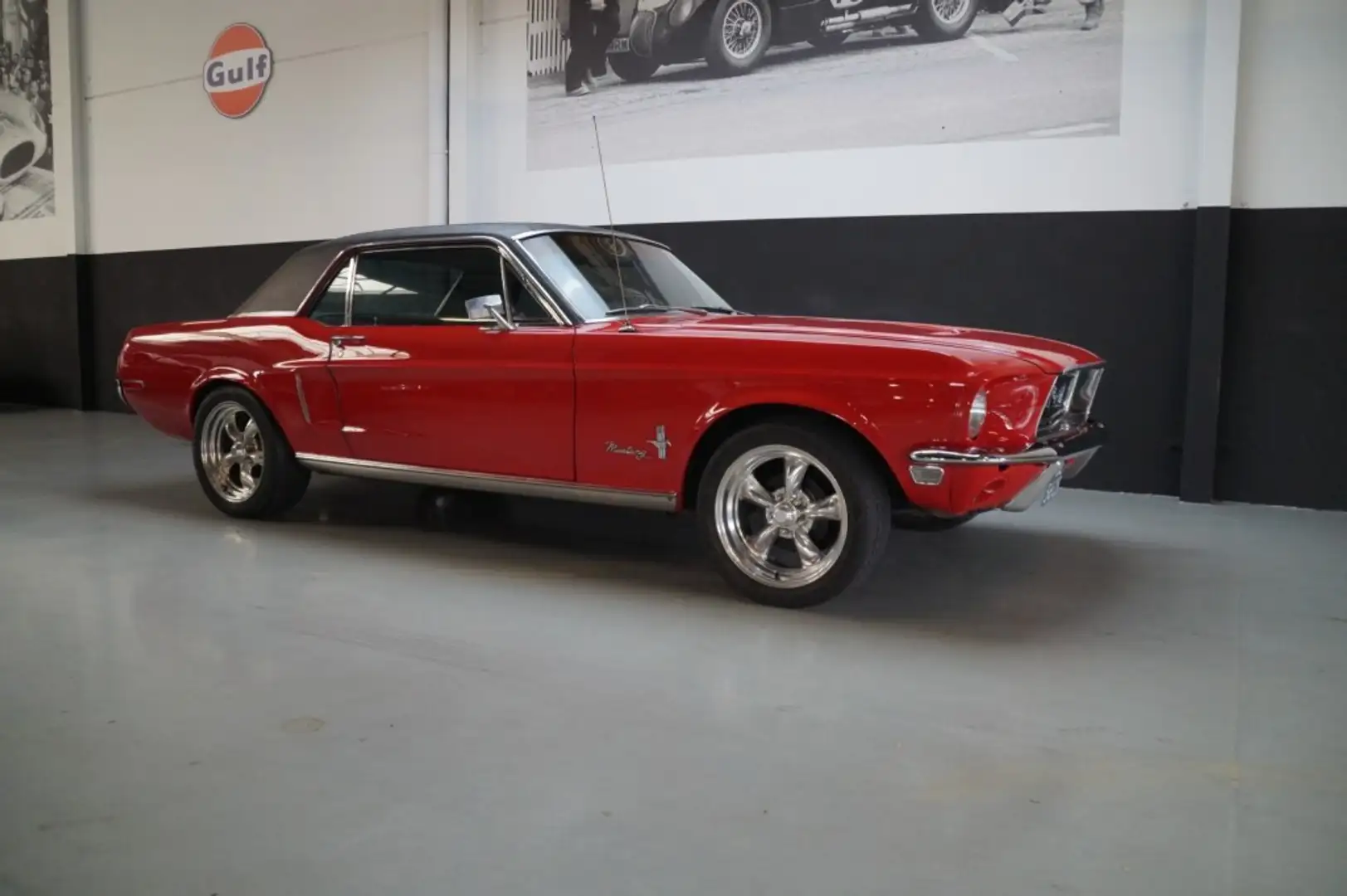 Ford Mustang 302 V8 (4.9 Litre) Coupe Super driver (1968) Rood - 1