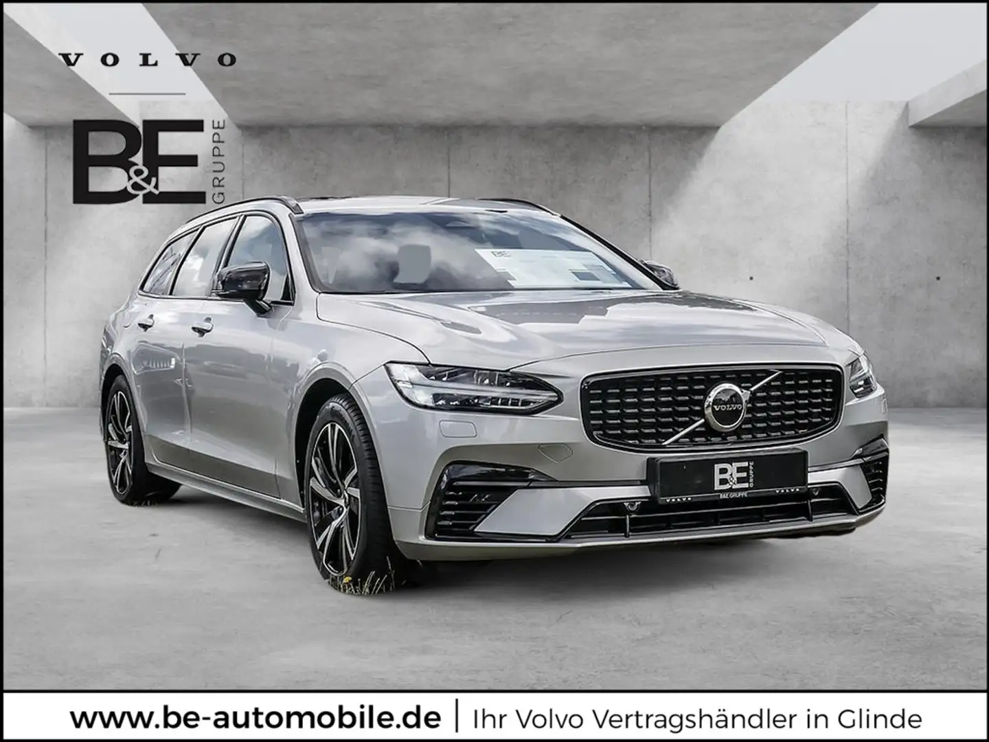 Volvo V90 T8 Twin Engine AWD R-Design H/K HGSD LED Silber - 1