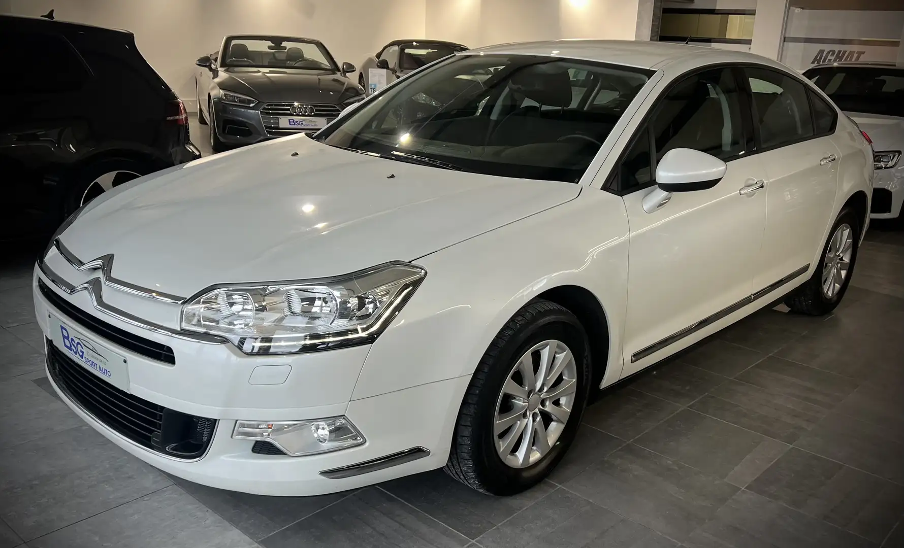 Citroen C5 1.6 HDi*GPS*LED*RADAR*CLIM*CRUISE*JANTES Weiß - 1
