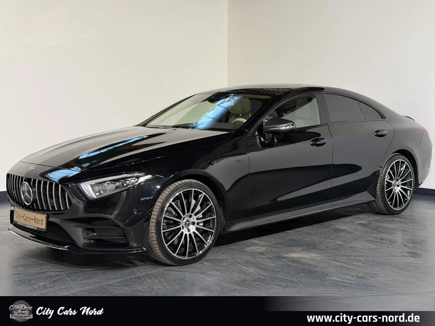 Mercedes-Benz CLS 400 d 4M AMG MULTIBEAM+360°+BURMESTER+DTR+ Nero - 1