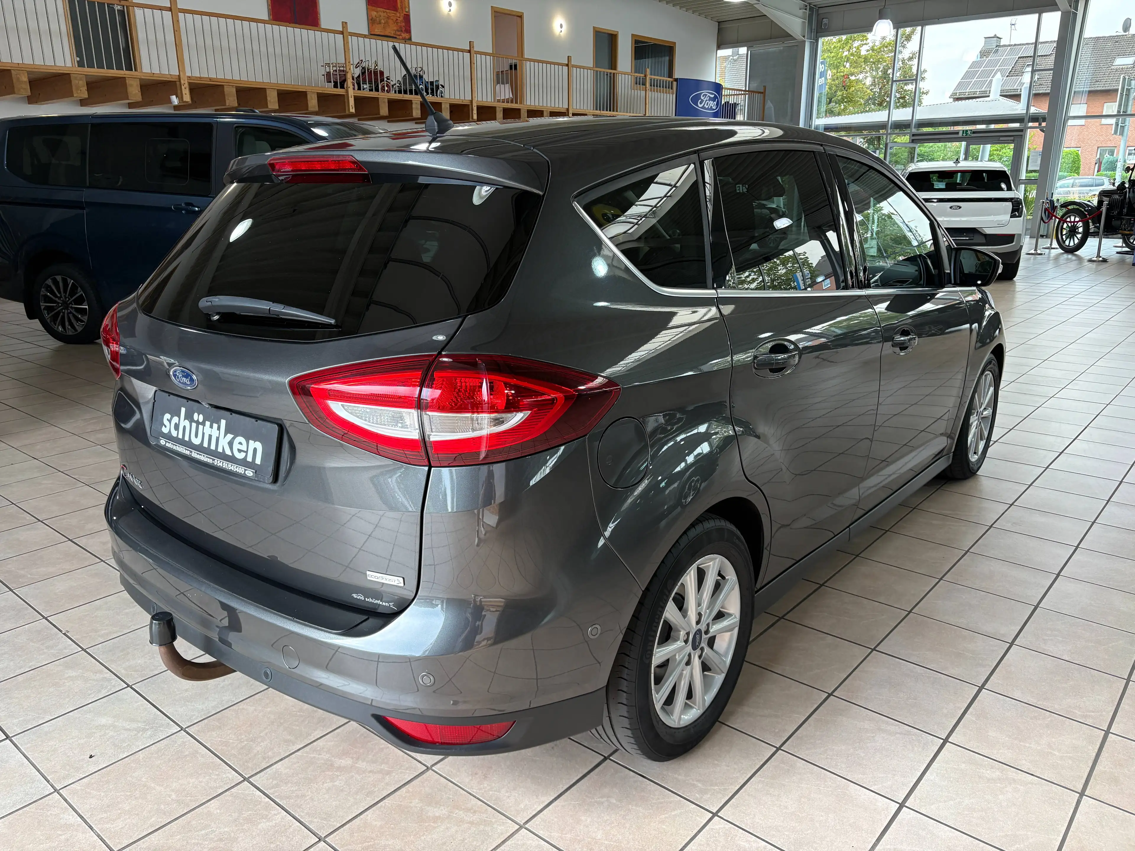 Ford C-Max Titanium, ALU 16", PDC, Navi, SH, AHK, AUTOMATIK — photo 2