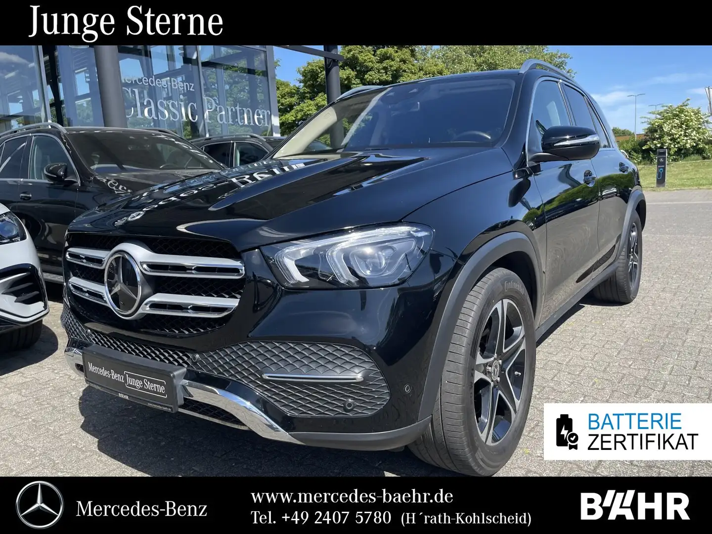 Mercedes-Benz GLE 350 GLE 350 de 4M MBUX-Navi/LED/Distronic/AHK/LMR20" Zwart - 1