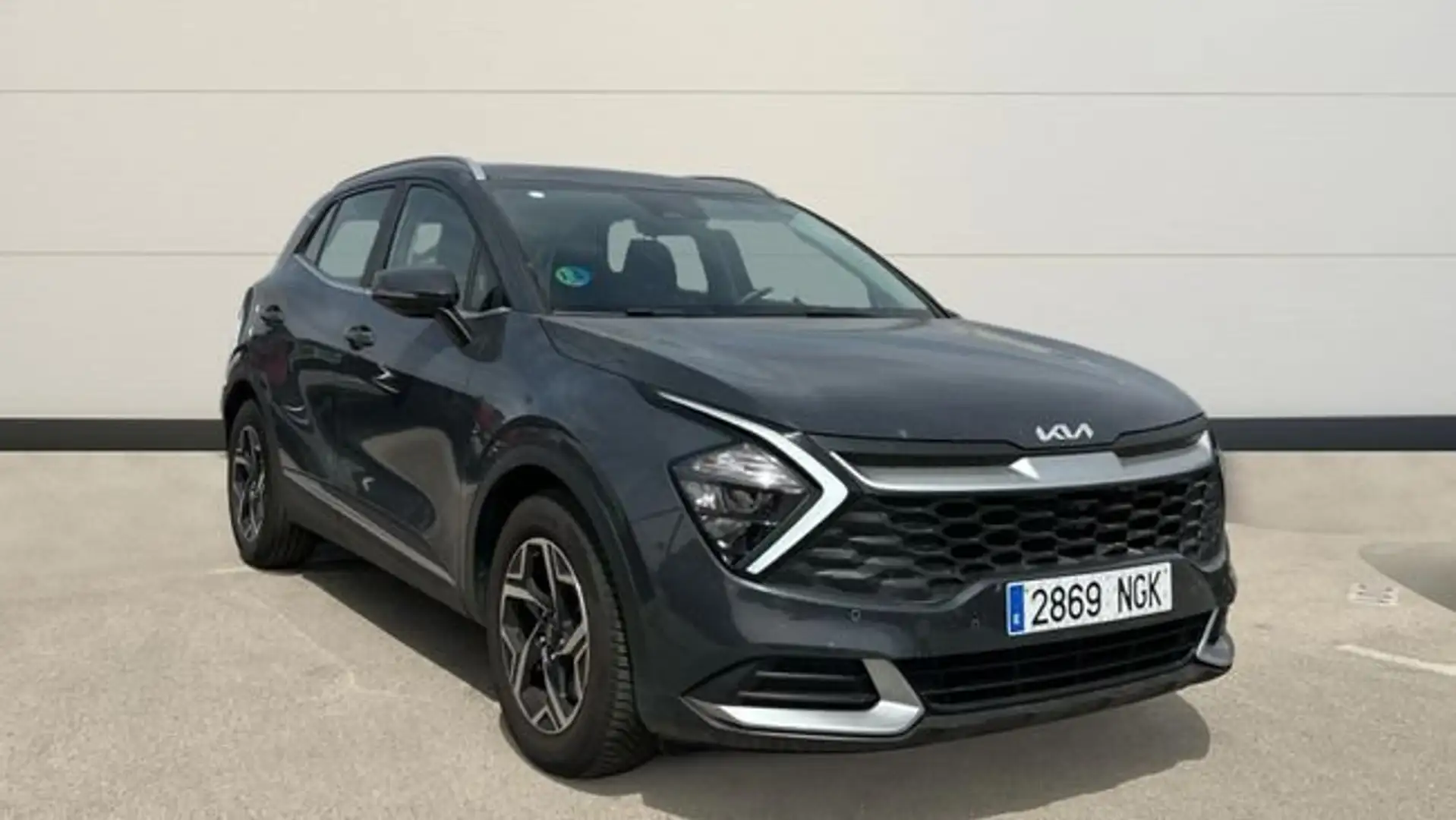 Kia Sportage 1.6 CRDi MHEV Business DCT 136 Gris - 1