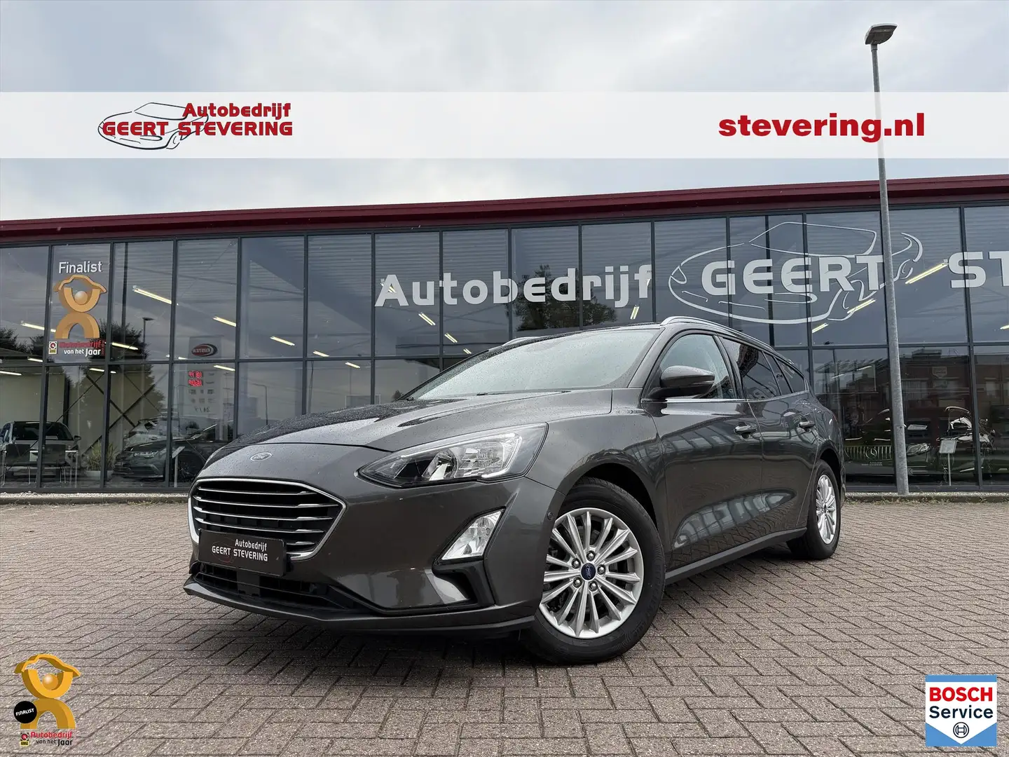 Ford Focus Wagon 1.0 EcoBoost 125PK Titanium / Led-verl / Ada Gris - 1