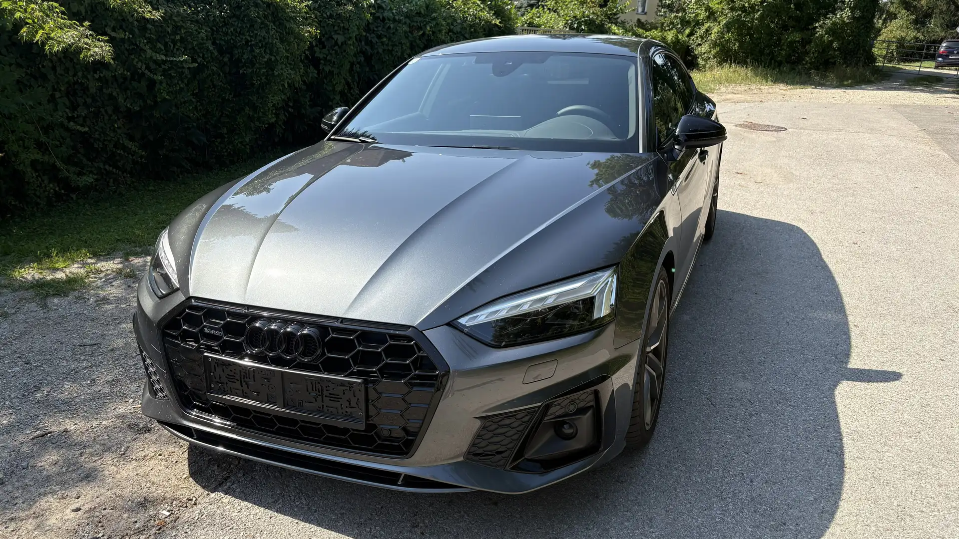 Audi A5 A5 SB 50 TDI quattro S-line mit Werksgarantie und in makellosem Zustand Grau - 1