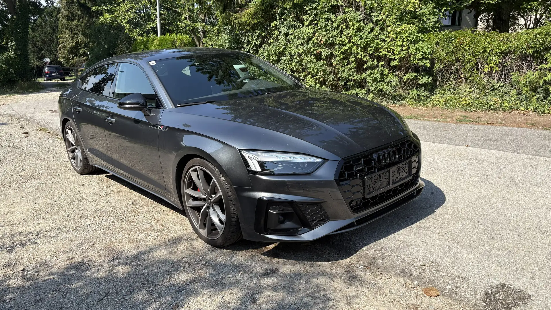 Audi A5 A5 SB 50 TDI quattro S-line mit Werksgarantie und in makellosem Zustand Grau - 2
