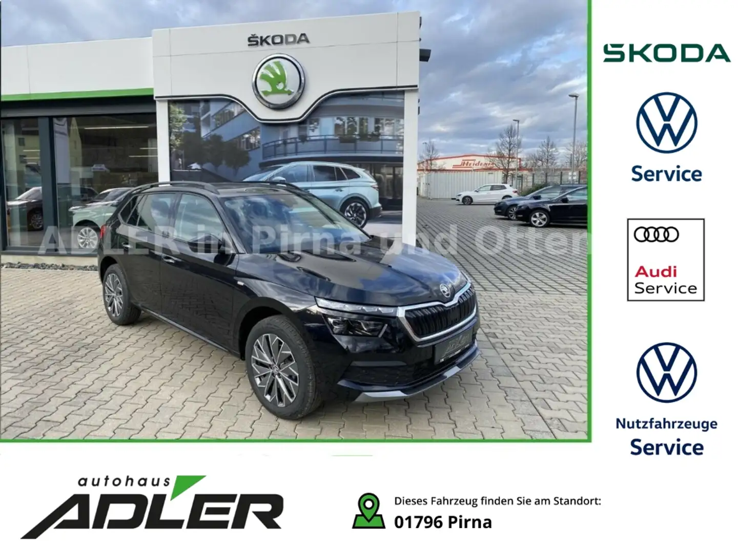 Skoda Kamiq Tour 1.0 TSI CLIMA NAVI LED KAMERA Noir - 1