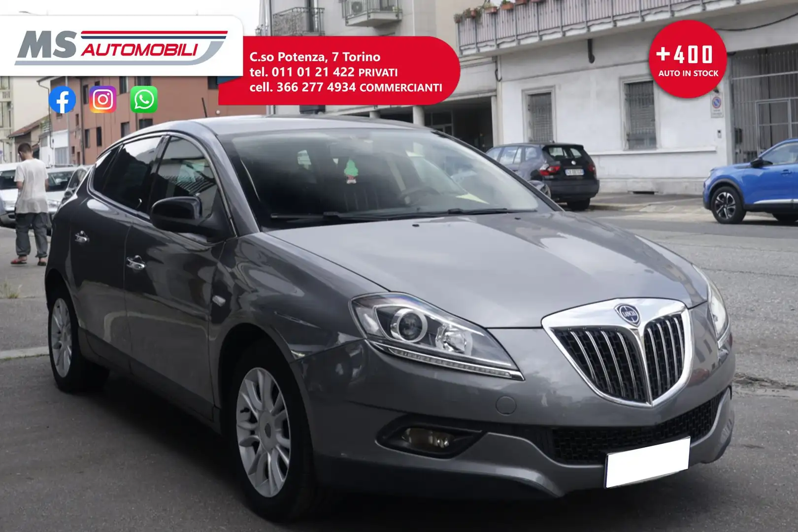 Lancia Delta Lancia Delta 1.6 MJT DPF Platino Unicoproprietario Szürke - 1