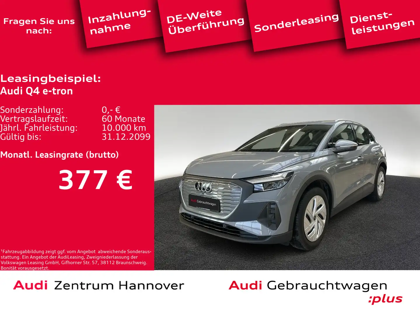 Audi Q4 e-tron 35 LED virtual DAB Assist. Pak. Zwart - 1