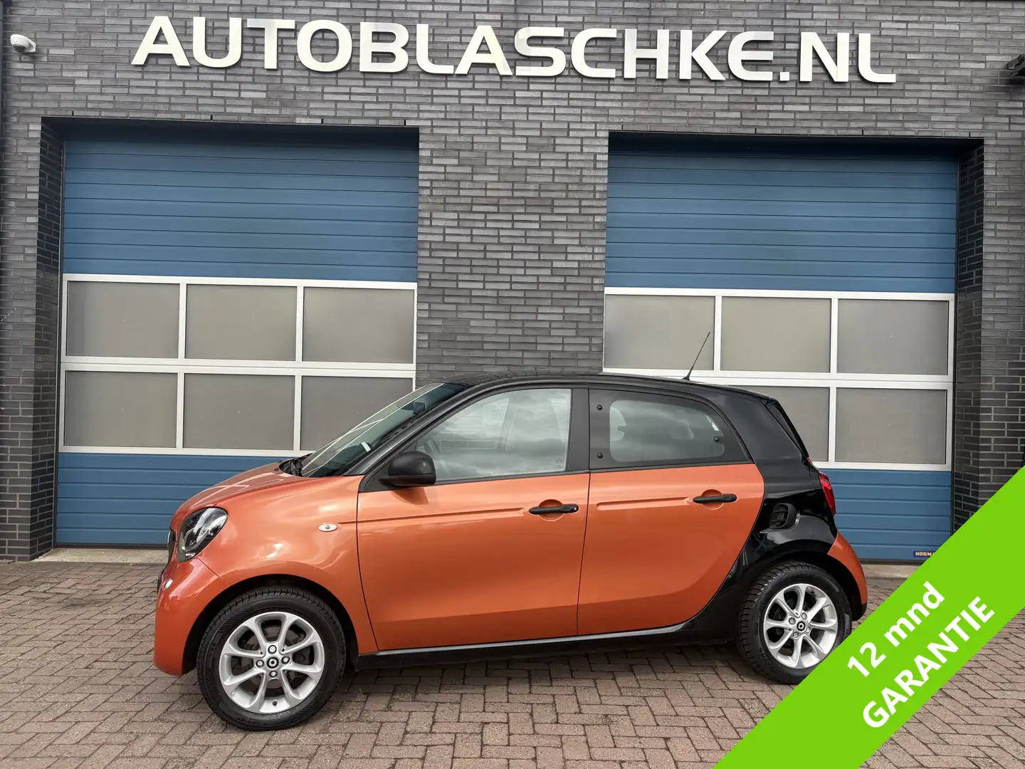 smart forFour 1.0 Pure, climate/cruise/lmv Oranje - 1