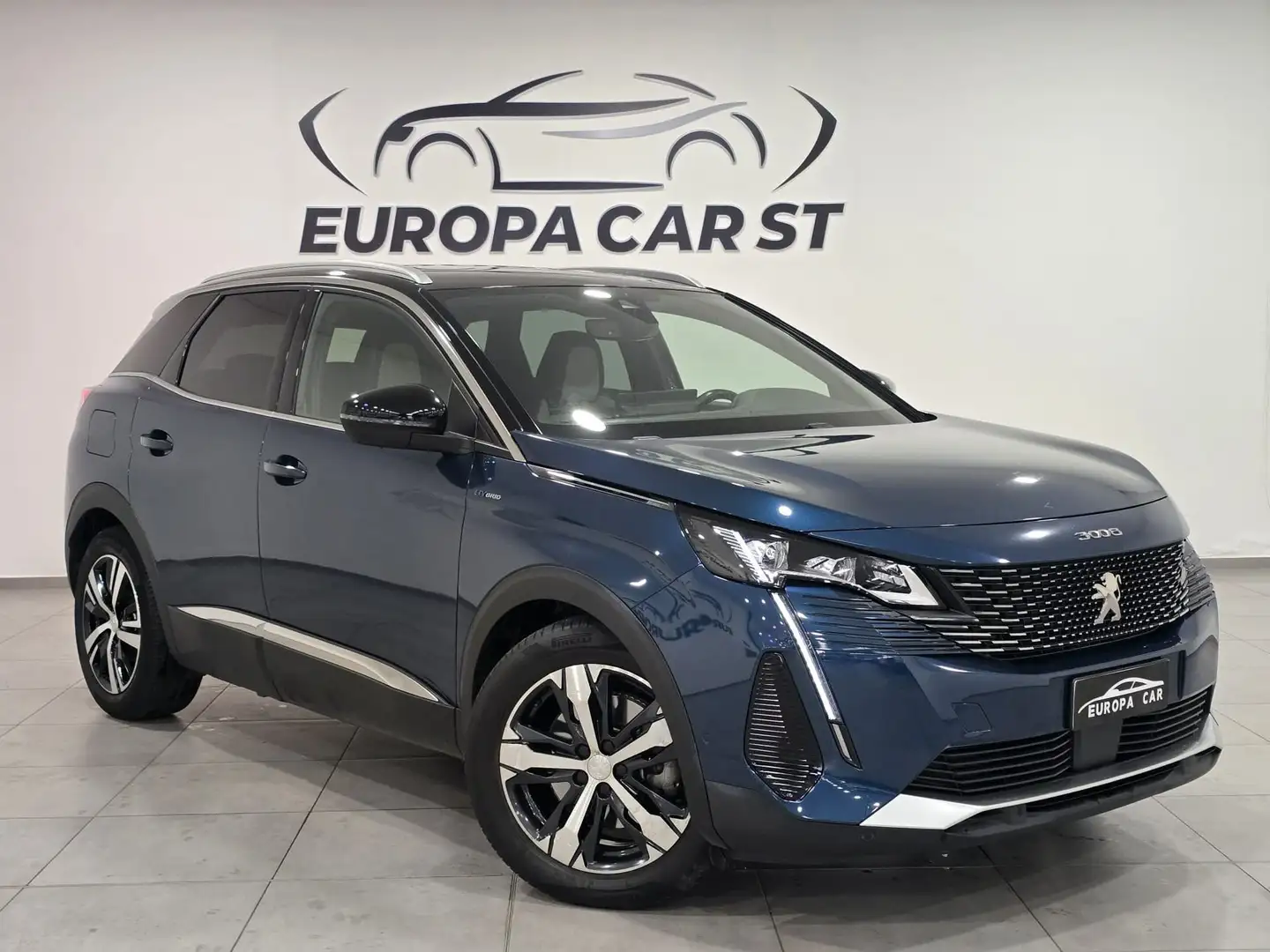 Peugeot 3008 Hybrid 225 e-EAT8 GT Blu/Azzurro - 2