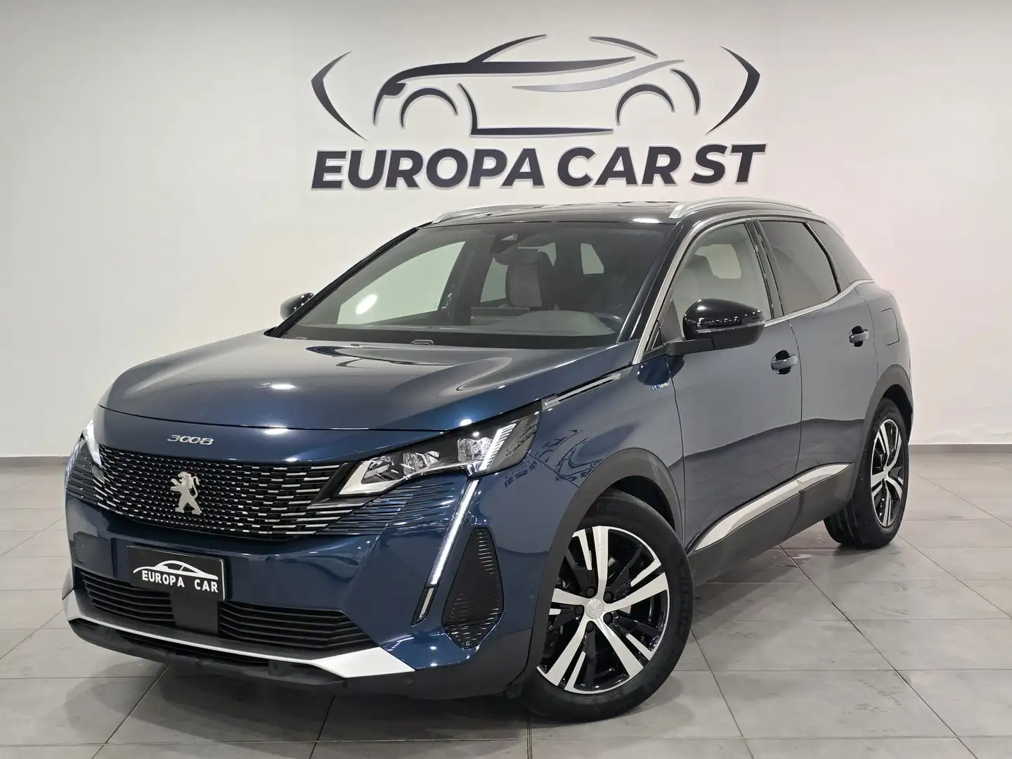 Peugeot 3008 Hybrid 225 e-EAT8 GT Blu/Azzurro - 1