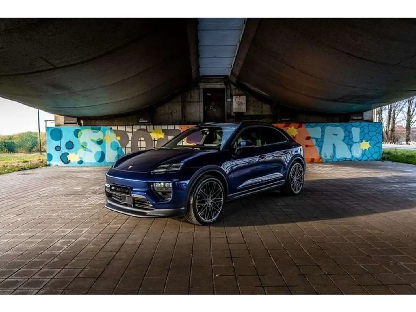 Porsche Macan 4 Blauw - 2