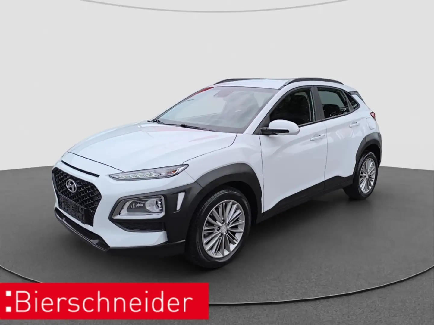 Hyundai KONA 1.6 T-GDI DCT Trend LED RFK PDC 17 ZOLL Blanc - 1