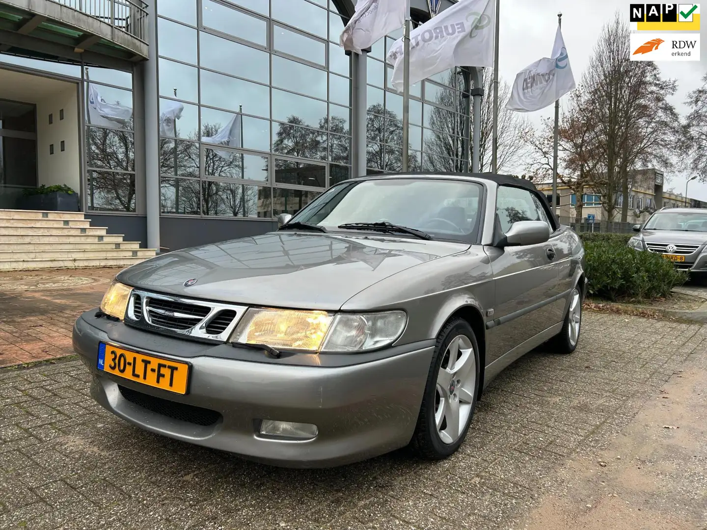 Saab 9-3 Cabrio 2.0 Turbo Sport Edition 106000 km N.A.P Šedá - 1