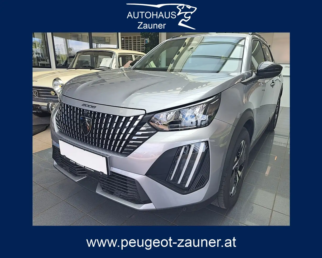 Peugeot 2008 Benzin 100 S&S Allure 6-Gang-Manuell Silber - 1
