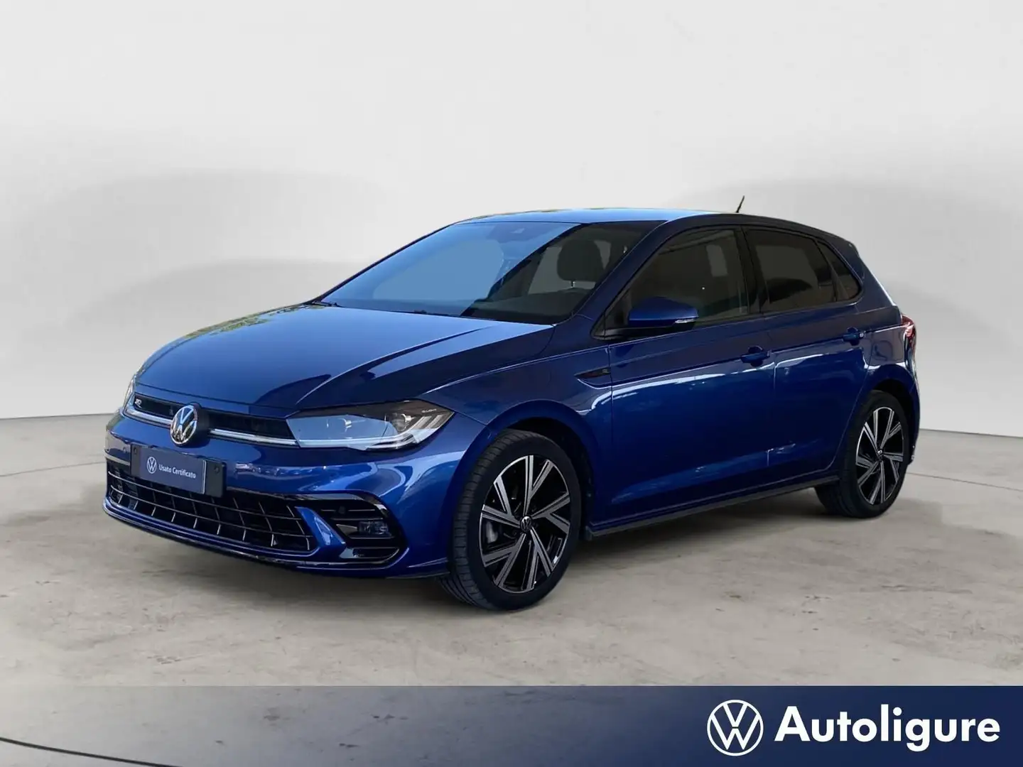 Volkswagen Polo 1.0 TSI DSG R-Line Blu/Azzurro - 1