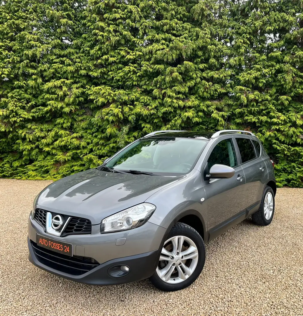 Nissan Qashqai 2.0 dCi 4WD BOITE AUTOMATIQUE 4X4 PANORAMIQUE FULL Gris - 1