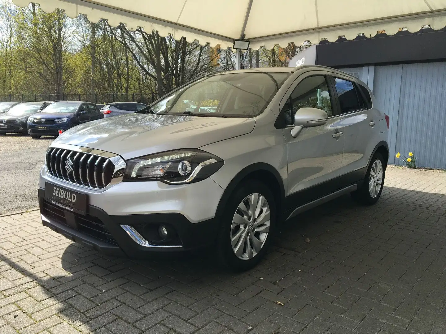 Suzuki (SX4) S-Cross Comfort/LED/Navi/Sitzh/Kam/NSW/S&S Argintiu - 1