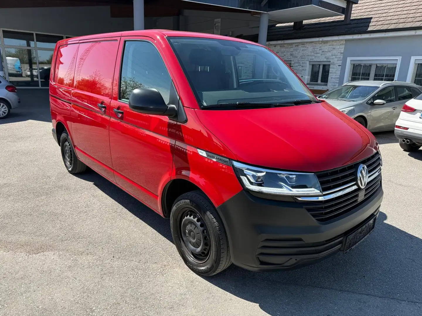 Volkswagen T6.1 Transporter EcoProfi FWD/LED/AHK/PDC Rot - 2