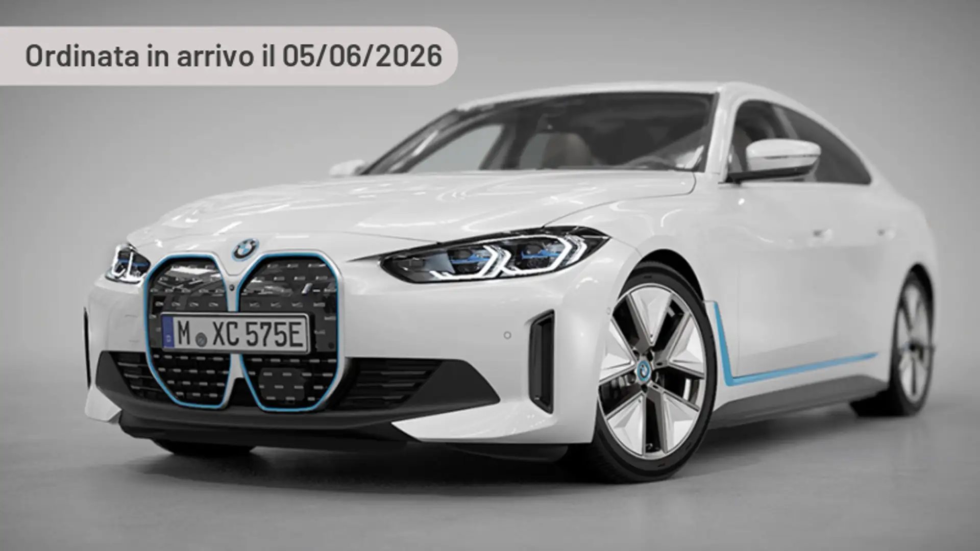 BMW i4 xDrive 40 Msport Pro Silber - 1