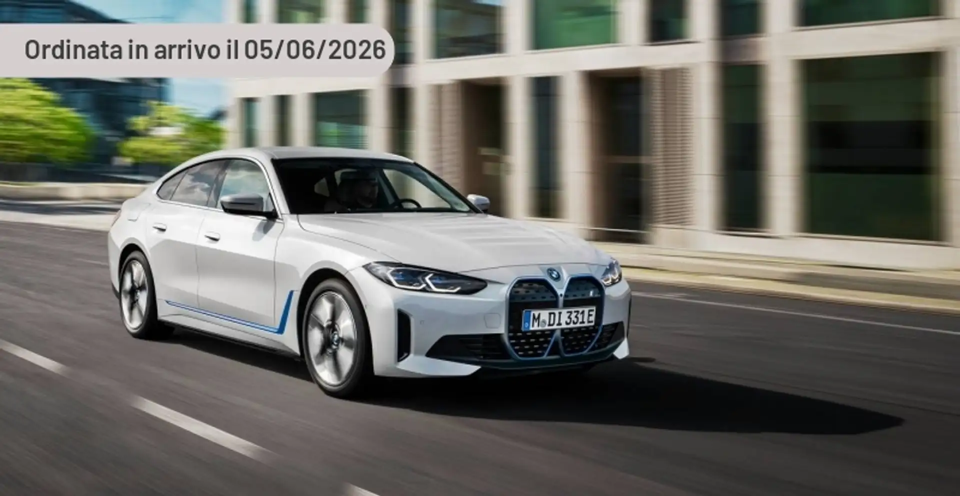 BMW i4 xDrive 40 Msport Pro Silber - 2