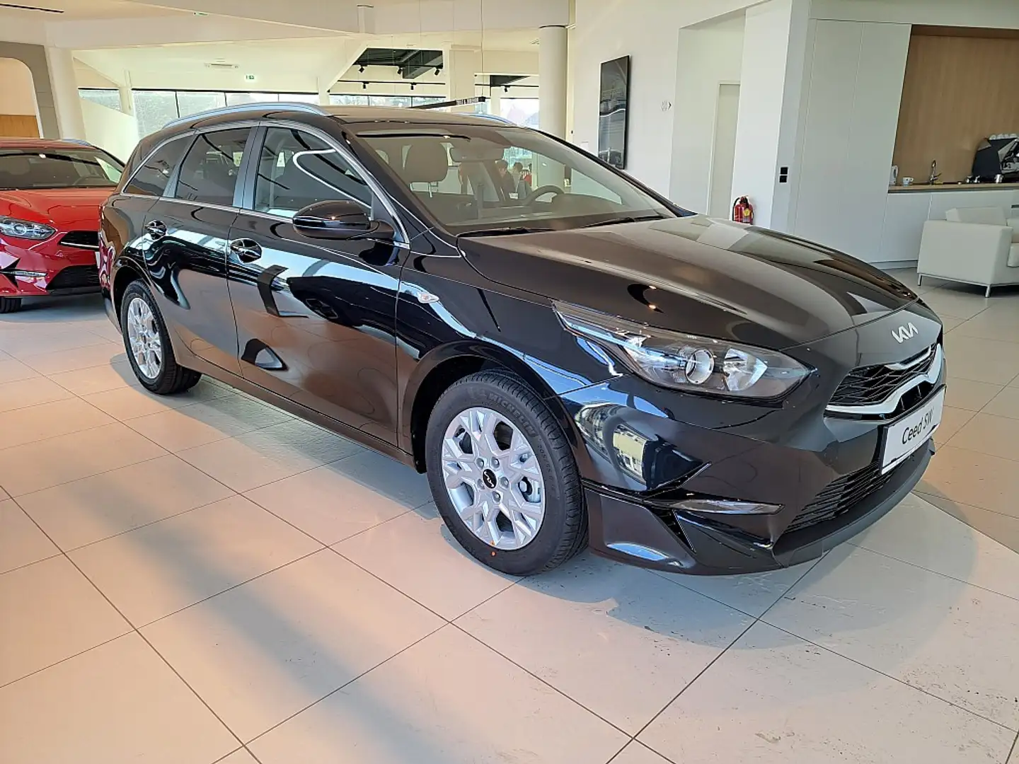 Kia Ceed SW / cee'd SW ceed SW 1,0 T-GDI GPF ISG Silber AUTO STAHL WIE... Noir - 2