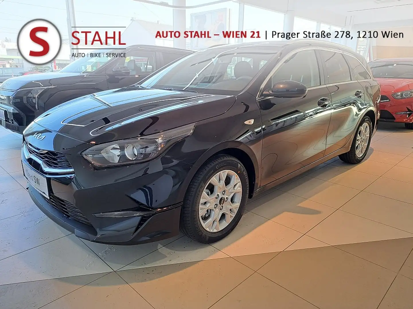 Kia Ceed SW / cee'd SW ceed SW 1,0 T-GDI GPF ISG Silber AUTO STAHL WIE... Noir - 1