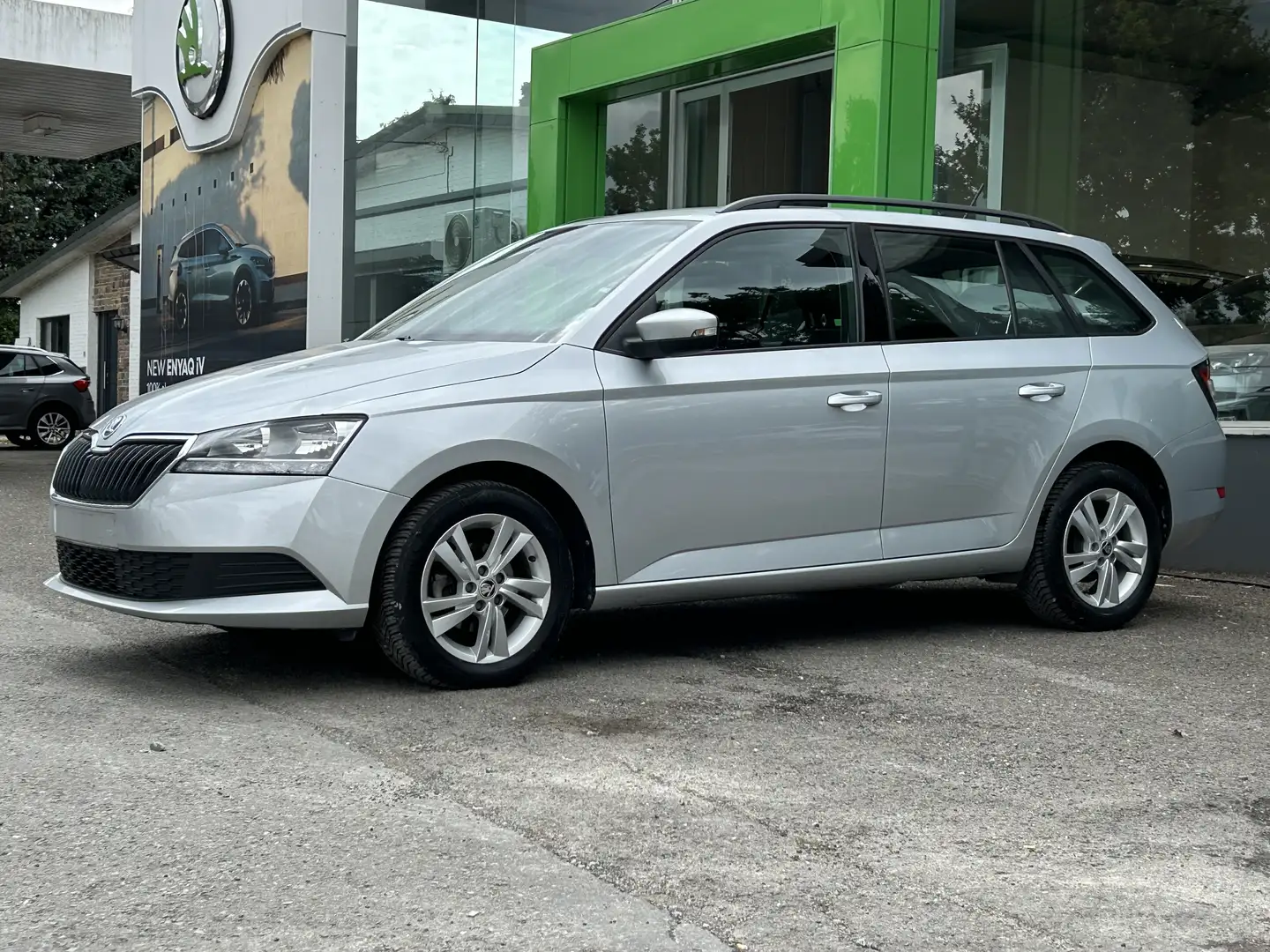 Skoda Fabia 1.0TSI COMBI CarPlay AndroidAuto•Cruise•Attela Zilver - 2