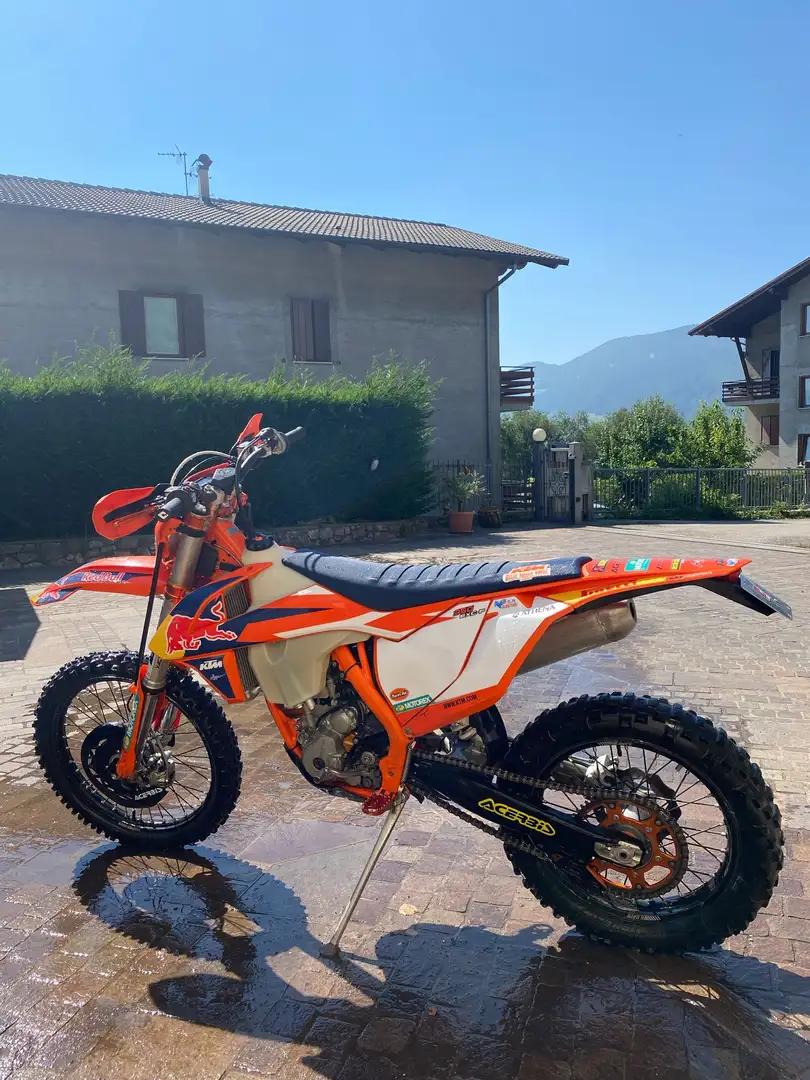 KTM 350 EXC six days Portocaliu - 1