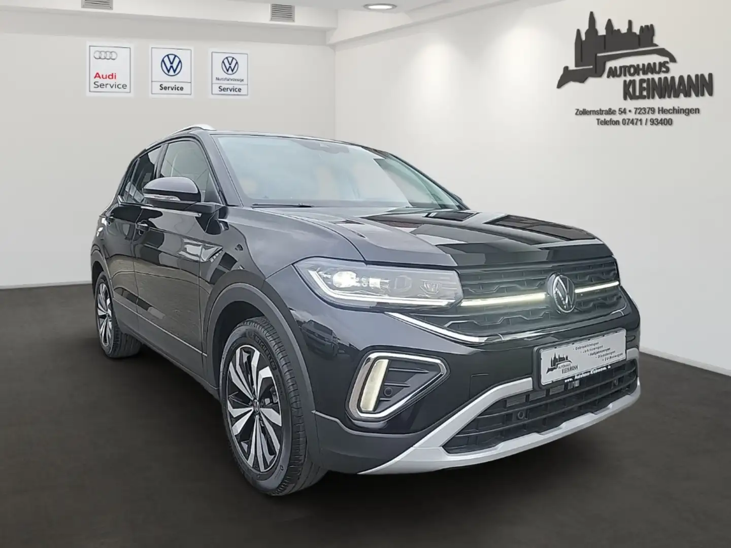 Volkswagen T-Cross EU6e 1.0 TSI 85 kW Style APS,Kamera,ACC, Euro6 KLI Noir - 2