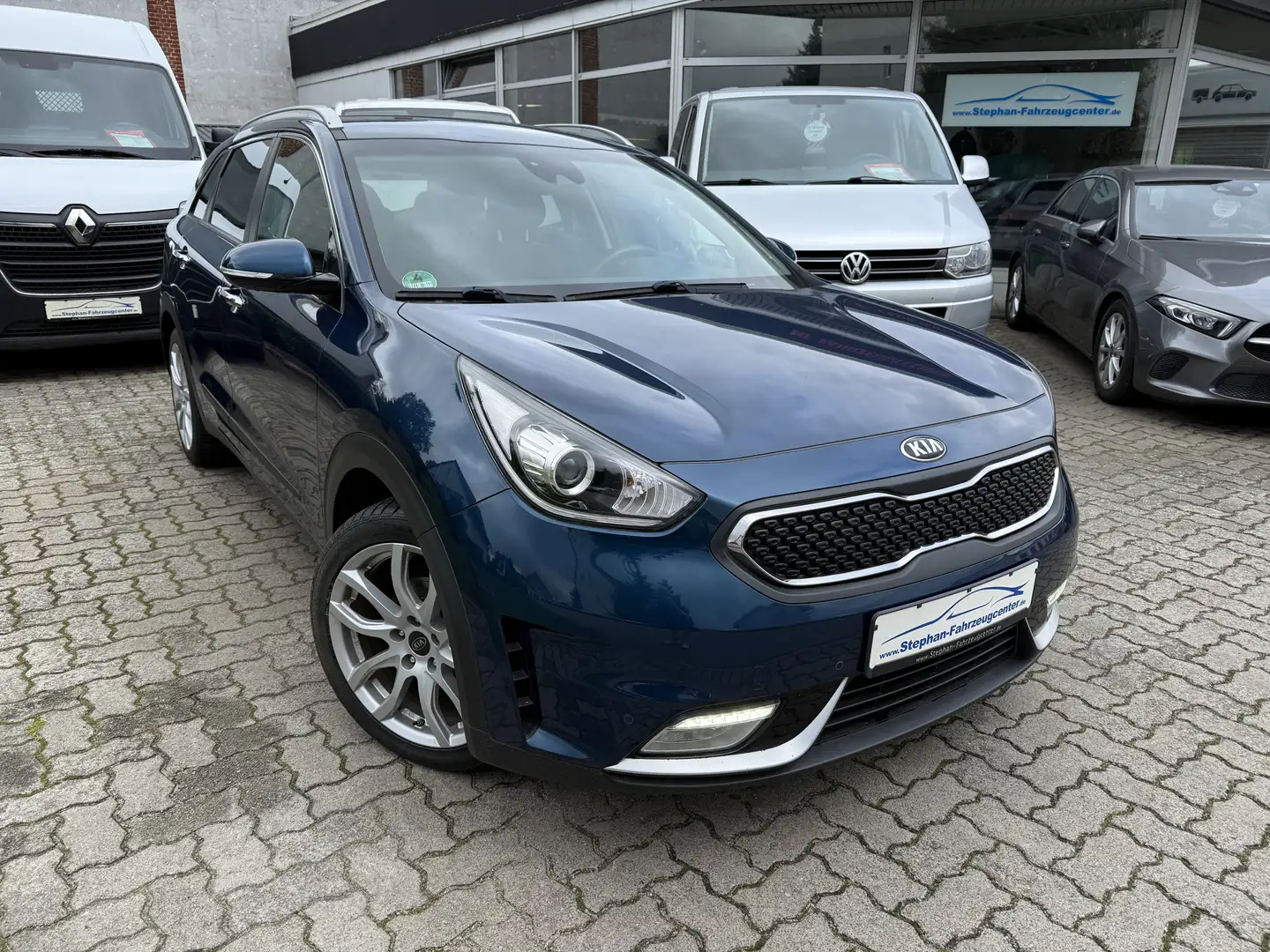 Kia Niro Spirit Hybrid Automatik mit Klima/Navi/PDC/Kamera/ Blau - 1