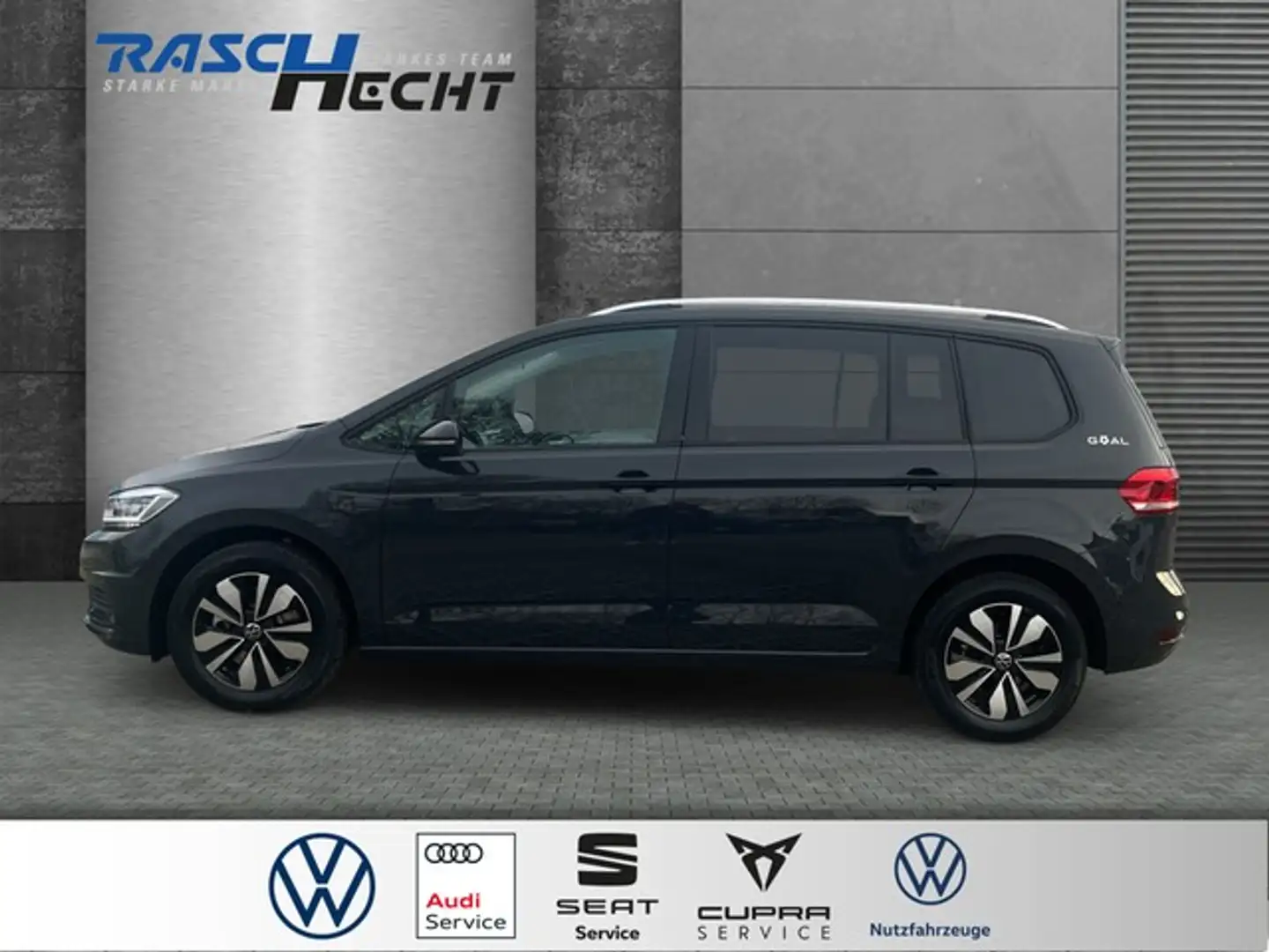 Volkswagen Touran Goal 1.5 TSI DSG*AHK*LED*NAVI*SHZ* Gris - 2