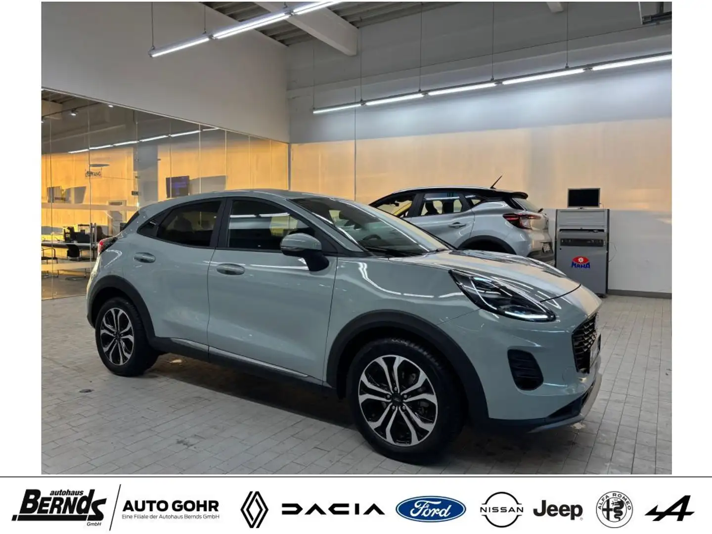 Ford Puma 1.0 EcoBoost Hybrid TITANIUM KLIMA PDC R-KAM LM Gris - 2