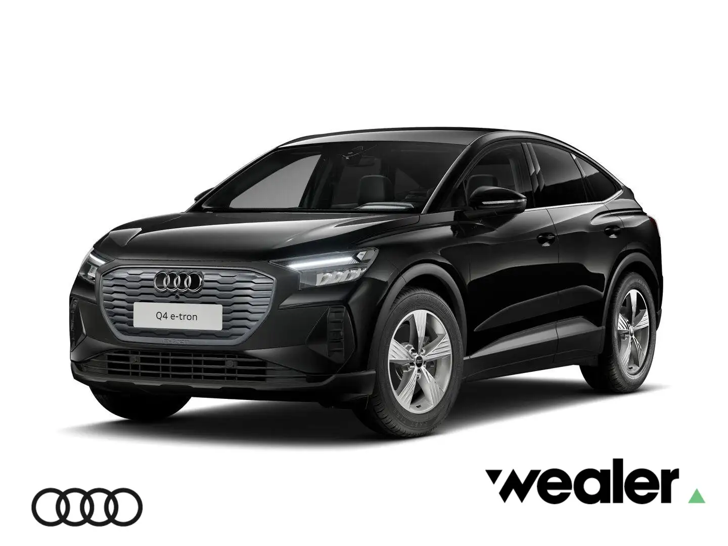Audi Q4 e-tron Sportback edition e-tron 40 63 kWh 150 kW / 204 PK Чорний - 1