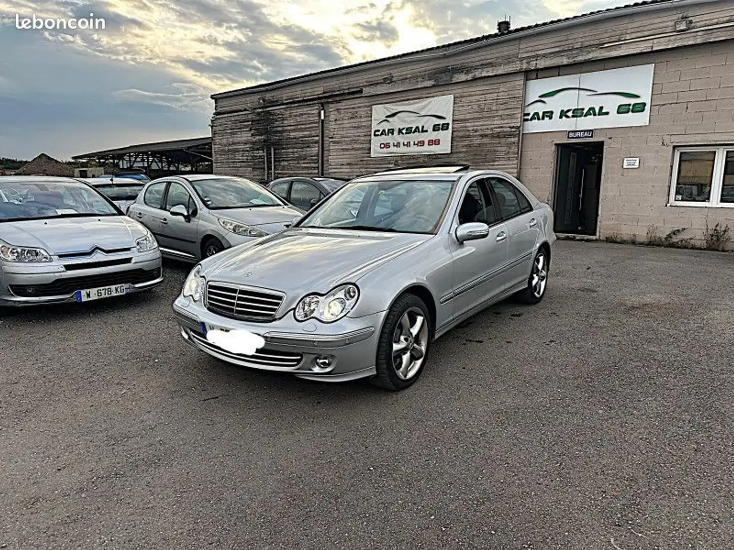 Mercedes-Benz C 350 Mercedes 350 AVANTGARDE PACK LUXE 7GTRO Gris - 1