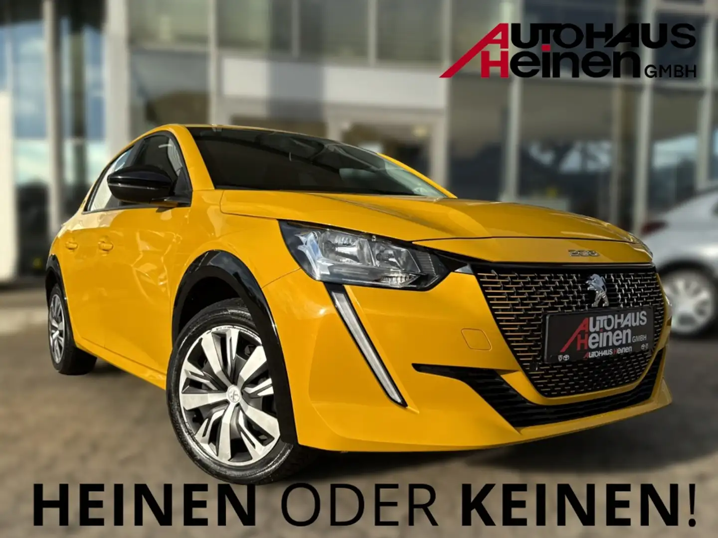 Peugeot 208 e- Active LED Klimaautom Anhängevor. DAB Spurhalte Jaune - 1