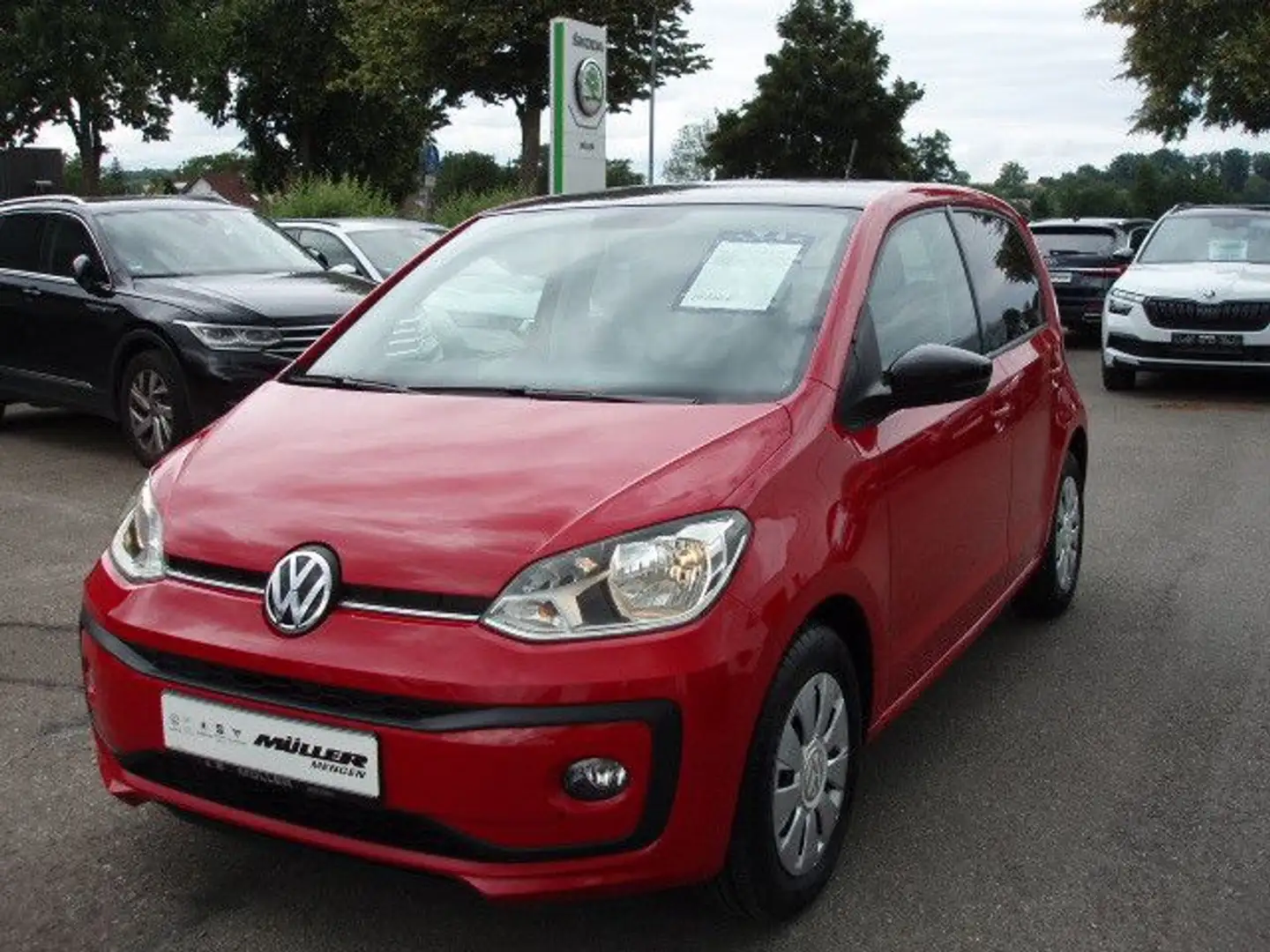 Volkswagen up! move up! BMT 1,0 KLIMA/SITZHZ/TEL Rojo - 2