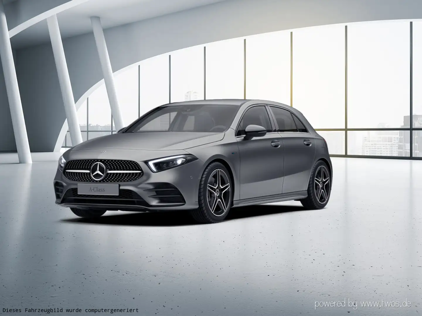 Mercedes-Benz A 250 A 250 e AMG Nightp Distro RüKam Multibeam Premium Grau - 2