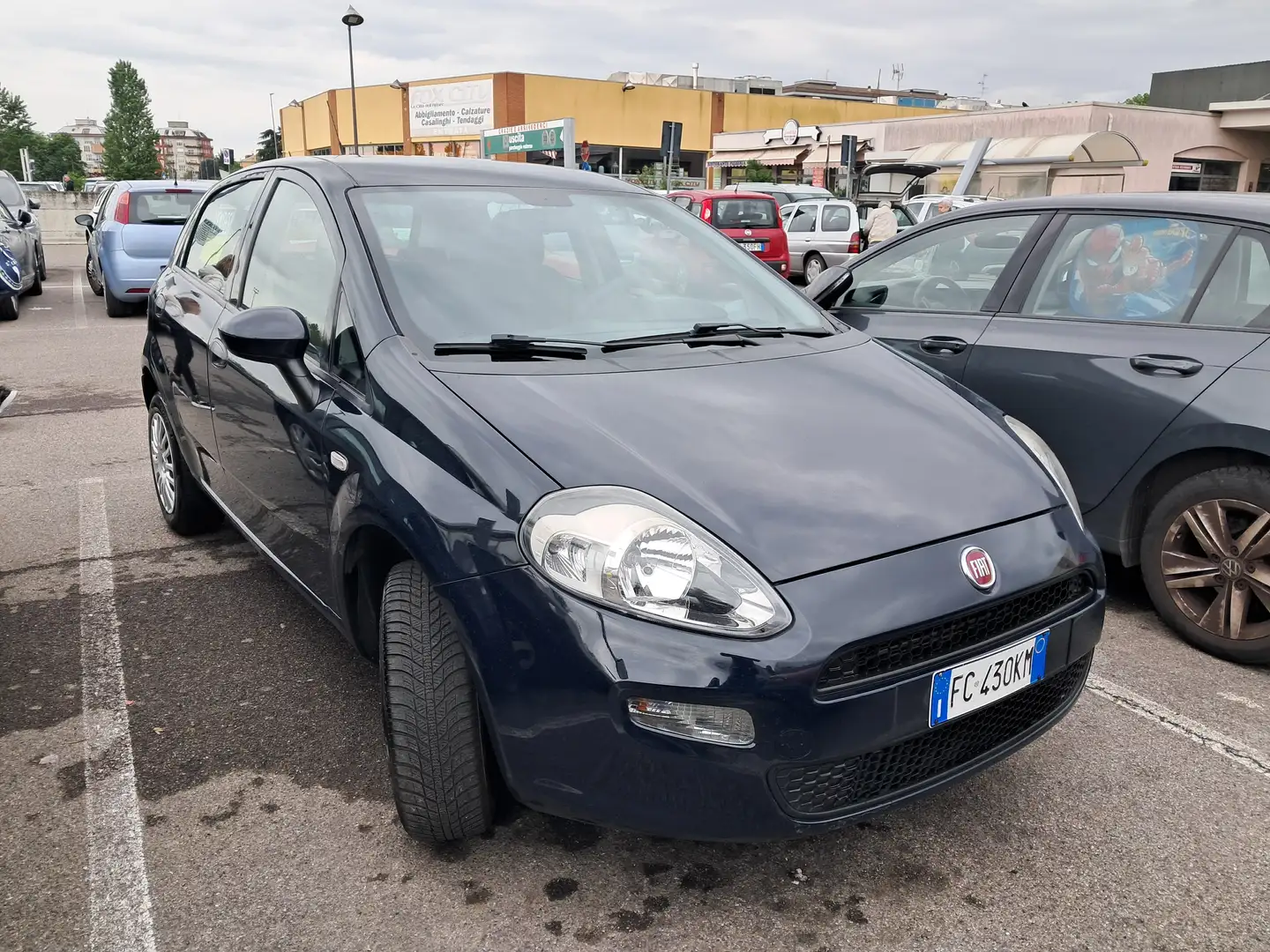Fiat Punto Punto 5p 1.4 natural power Street 70cv E6 Blu/Azzurro - 2