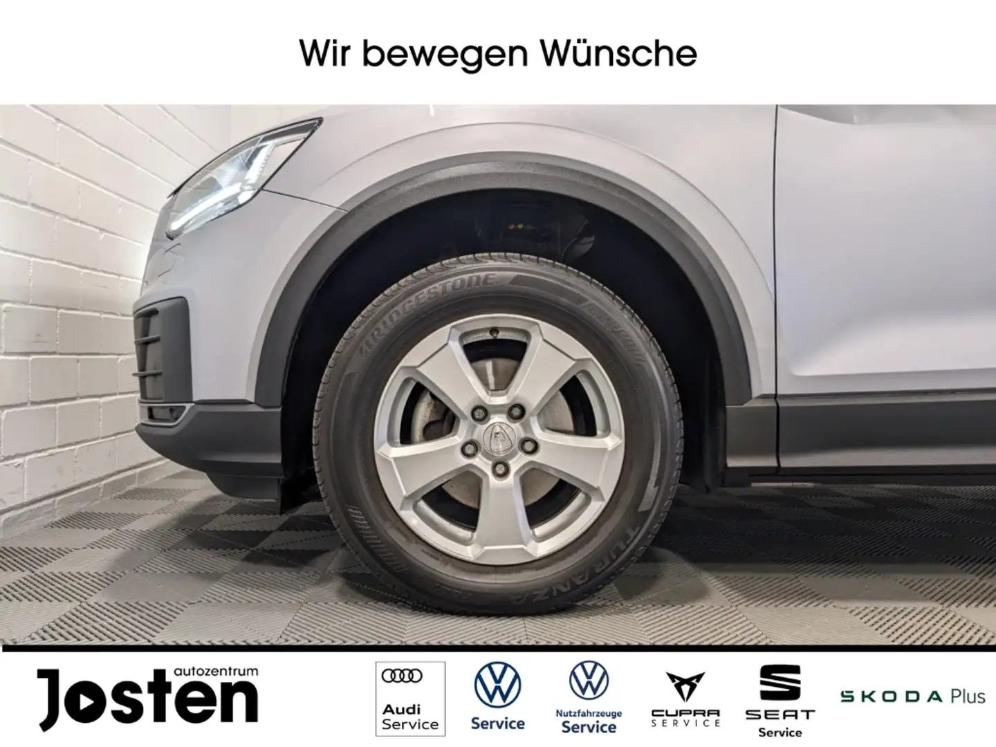 Audi Q2 35 1.5 TFSI   NAVI PDC LED CLIMATRONIC Silber - 2