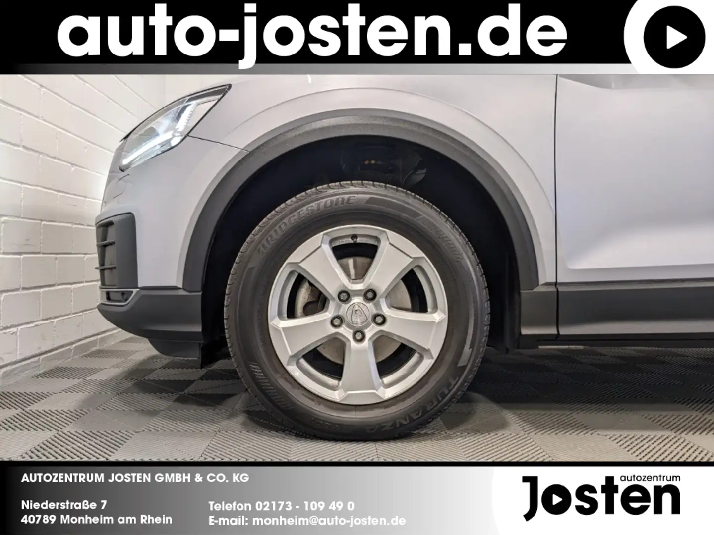 Audi Q2 35 1.5 TFSI   NAVI PDC LED CLIMATRONIC Argent - 2