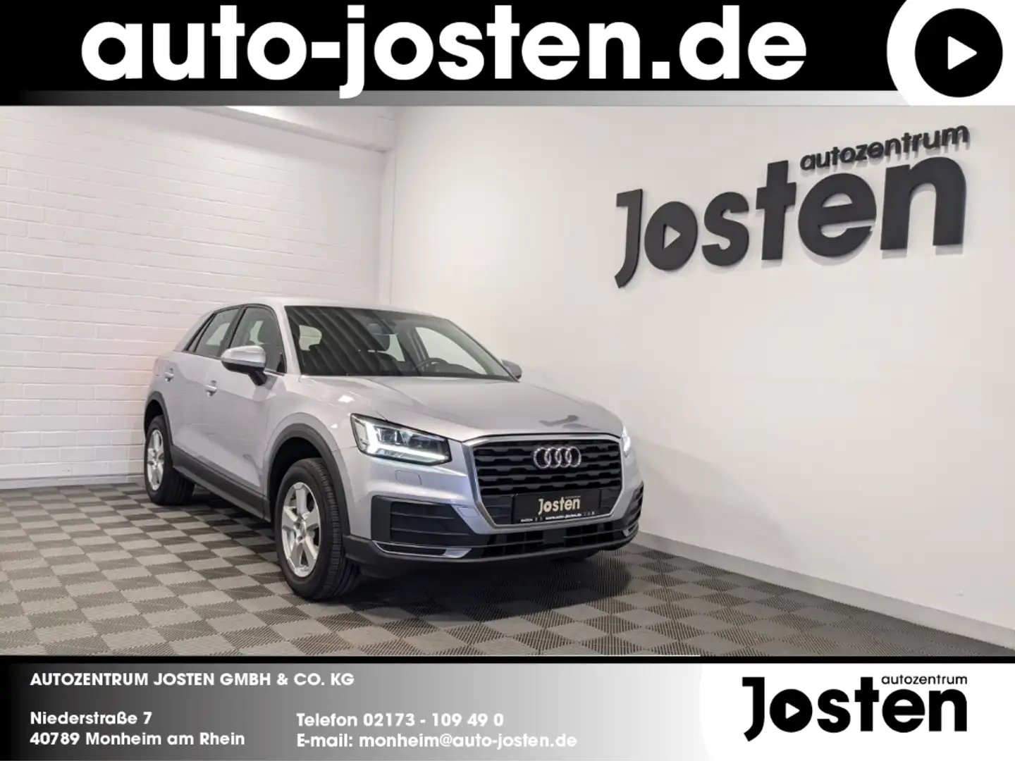 Audi Q2 35 1.5 TFSI   NAVI PDC LED CLIMATRONIC Argent - 1