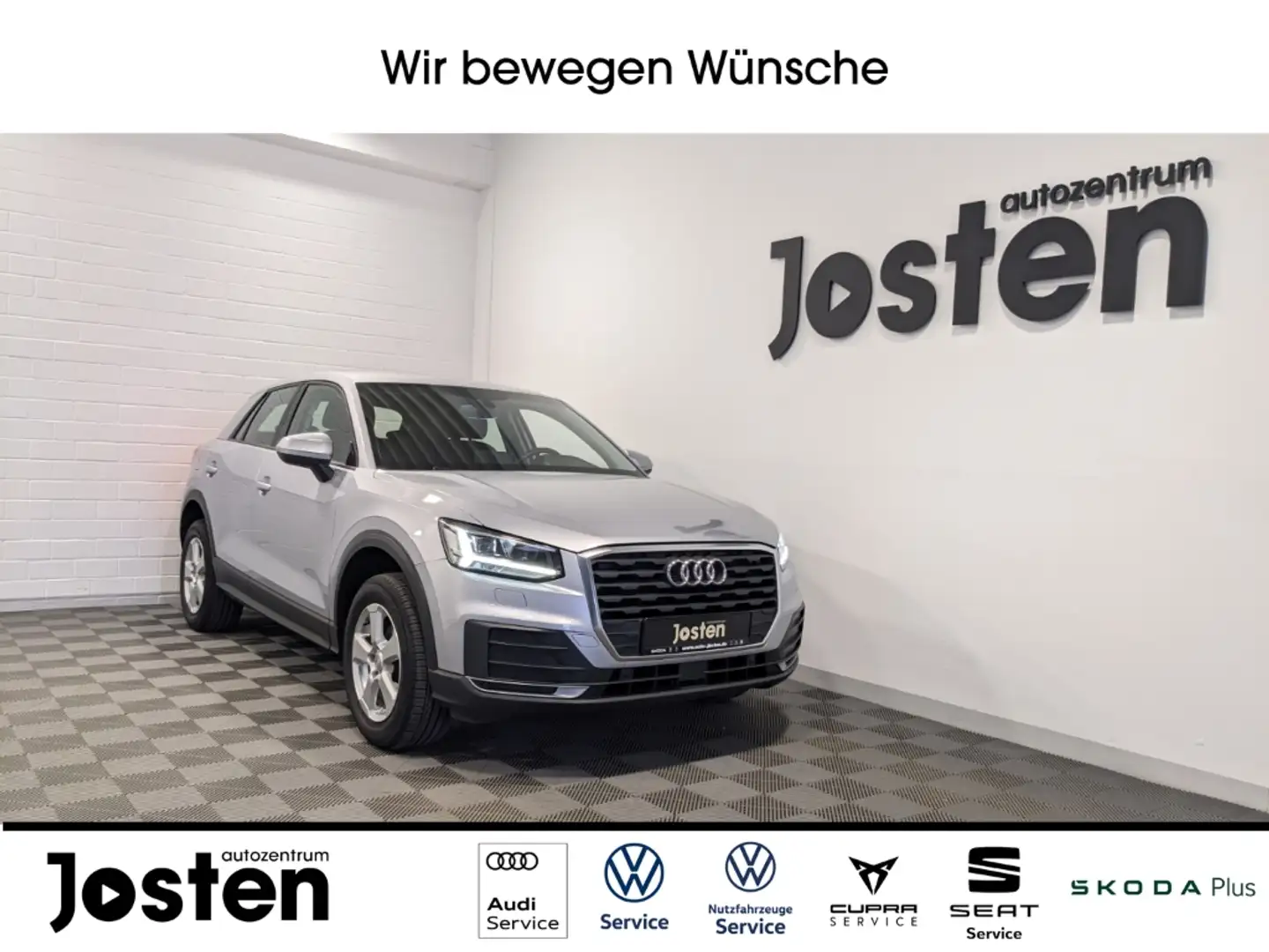Audi Q2 35 1.5 TFSI   NAVI PDC LED CLIMATRONIC Silber - 1