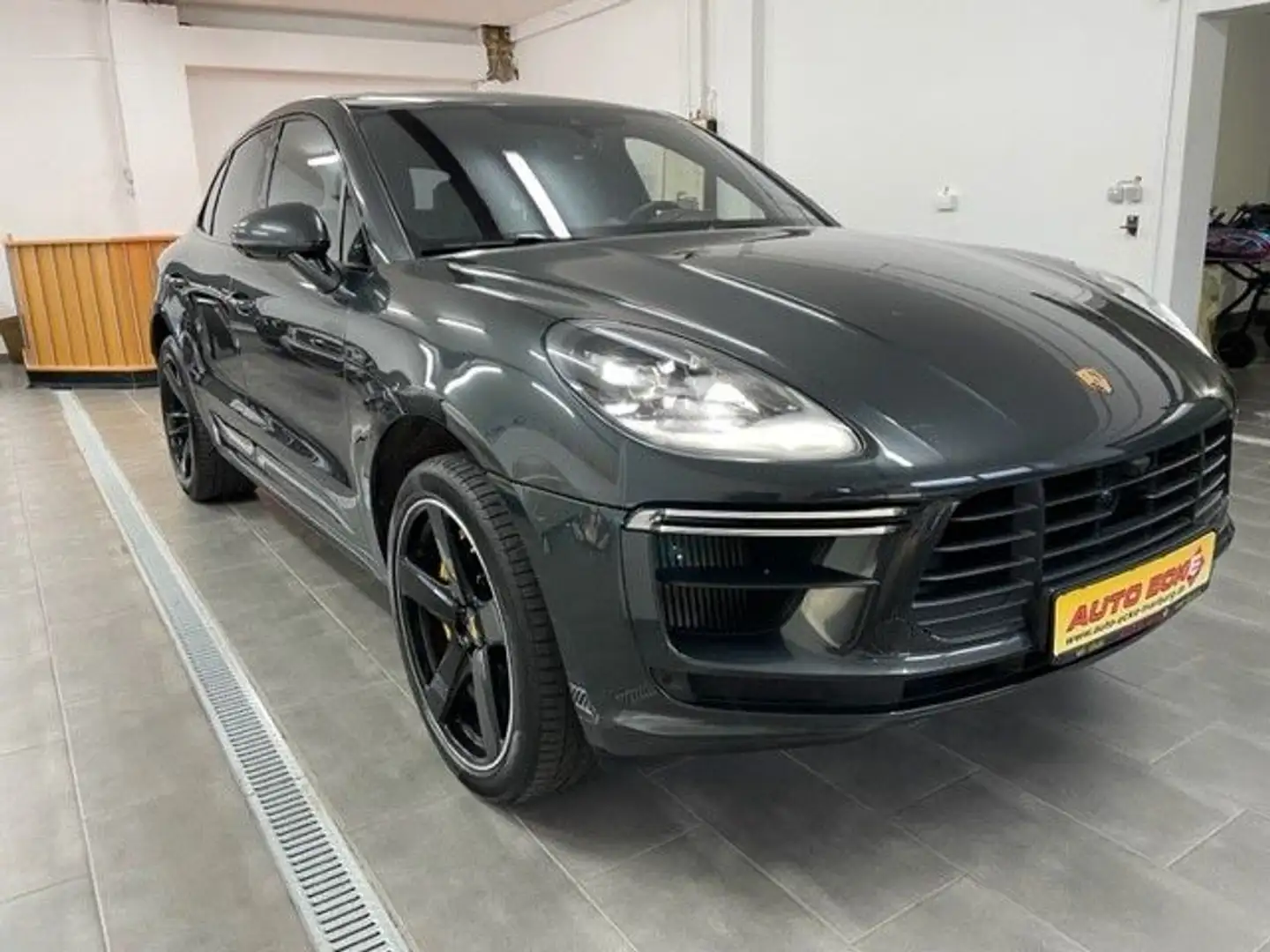 Porsche Macan Turbo Pano PCCB,Standh.fast Voll. Gris - 2