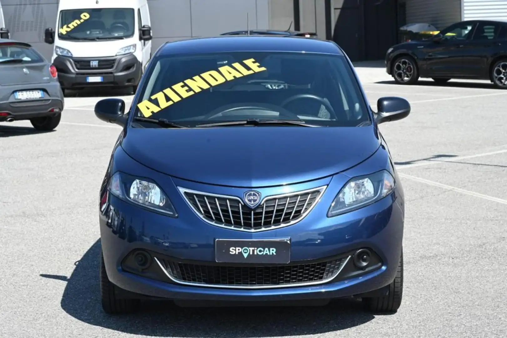 Lancia Ypsilon 1.0 FireFly 5 porte S&S Hybrid Silver Bleu - 2