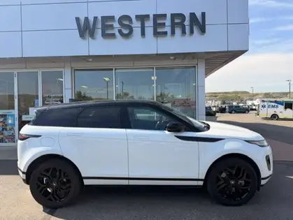 White 2020 Land Rover Range Rover Evoque SUV / Crossover All-Wheel Drive Automatic