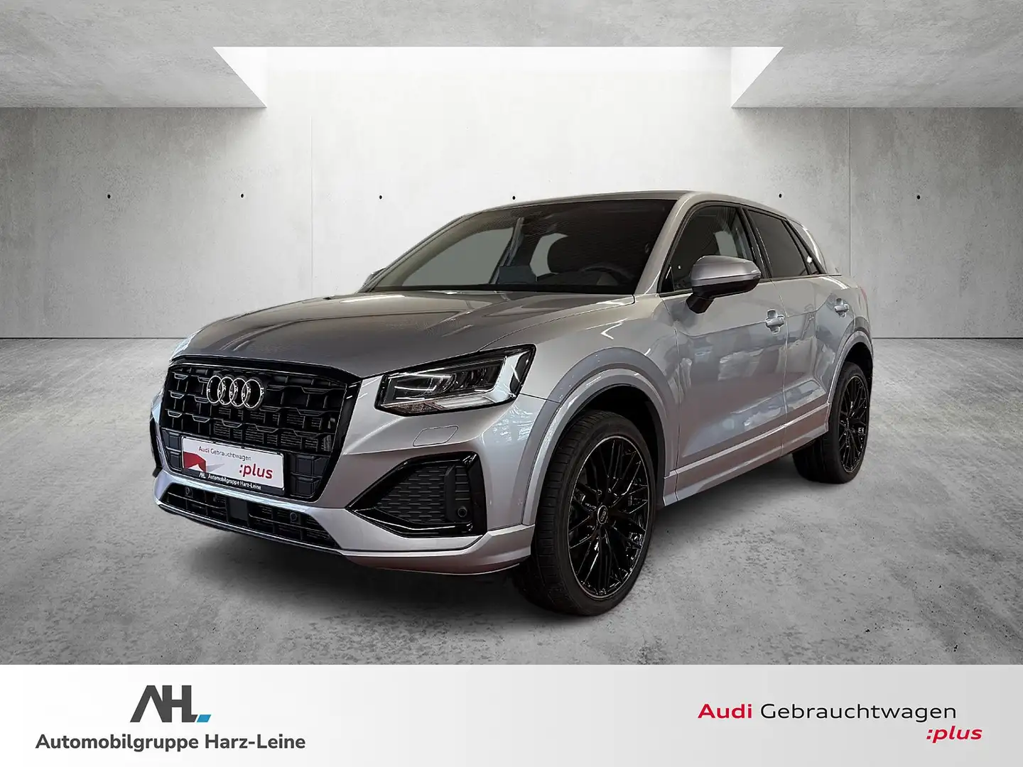 Audi Q2 35 TFSI advanced S-tronic LED Navi ACC AHK RFK Argent - 1